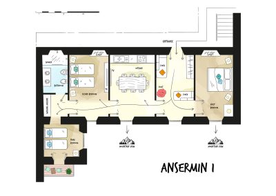 Case-vacanza - Alp Apartments - Aosta